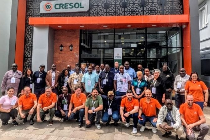 attendees at Brazil learn and share