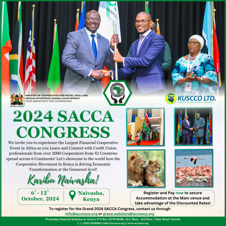 2024 SACCA Congress ACCOSCA African Confederation of Cooperative